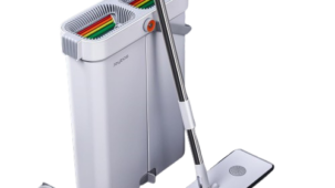 Efficient Cleaning: JOYBOS Flat Mop & Bucket Set